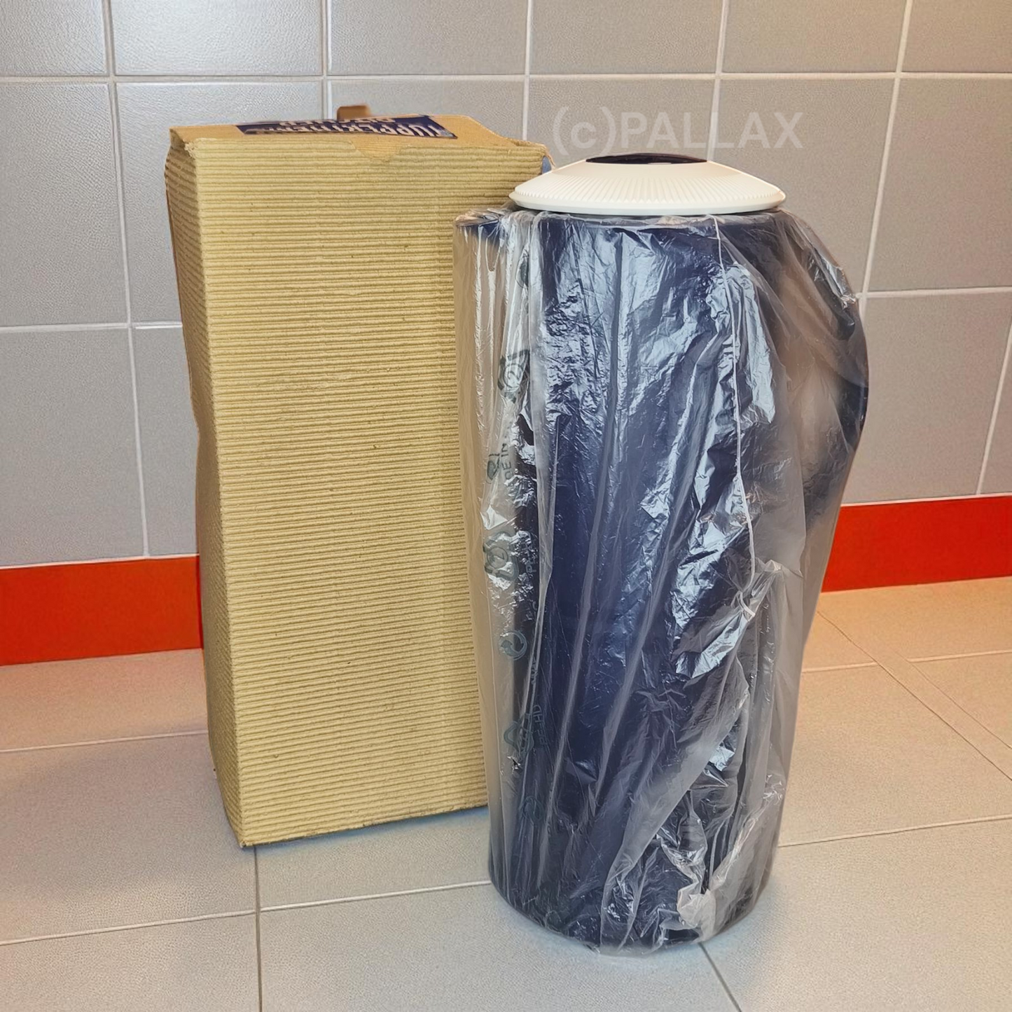 TUPPERWARE C15 THERMOWÄCHTER 1,0 L INDIGO THERMOSKANNE ISOLIERKANNE