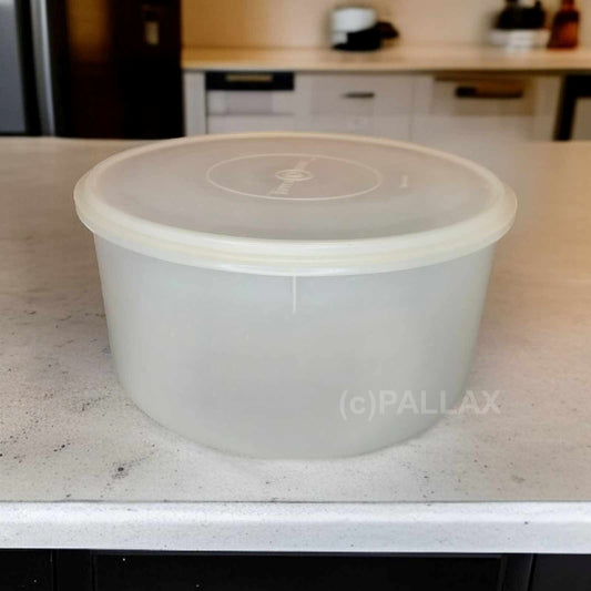 TUPPERWARE GROSSER TORTEN-GEFRIERBEHÄLTER FARBLOS SONDERMODELL VINTAGE