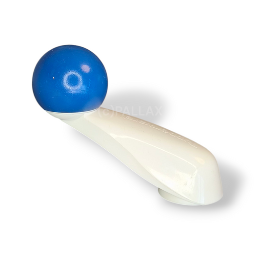 TUPPERWARE ERSATZTEIL KURBEL-GRIFF BLAU FÜR D98 D115 QUICK-CHEF