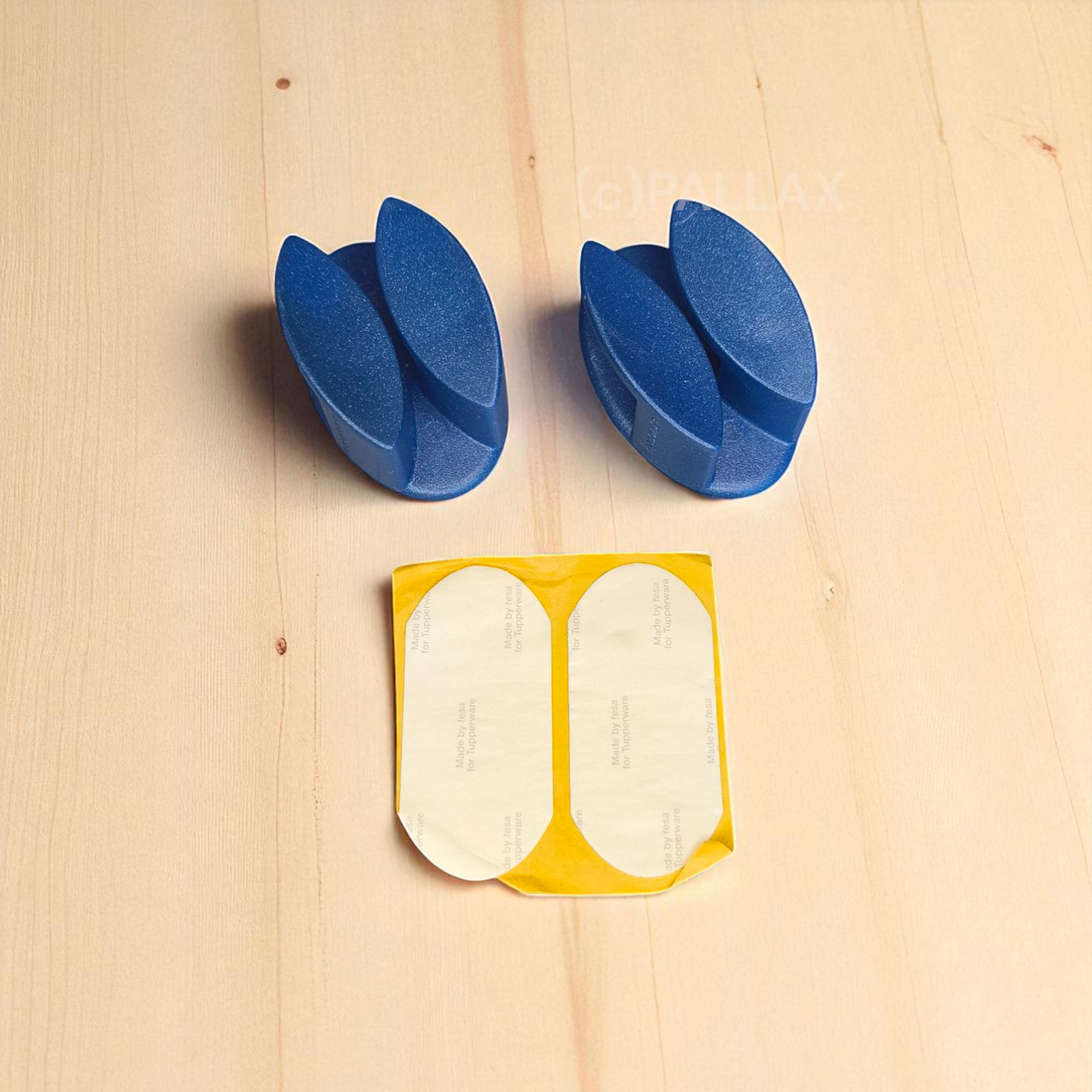 TUPPERWARE O01 OCEANO VIELZWECK-HAKEN (2 STÜCK) BLAU