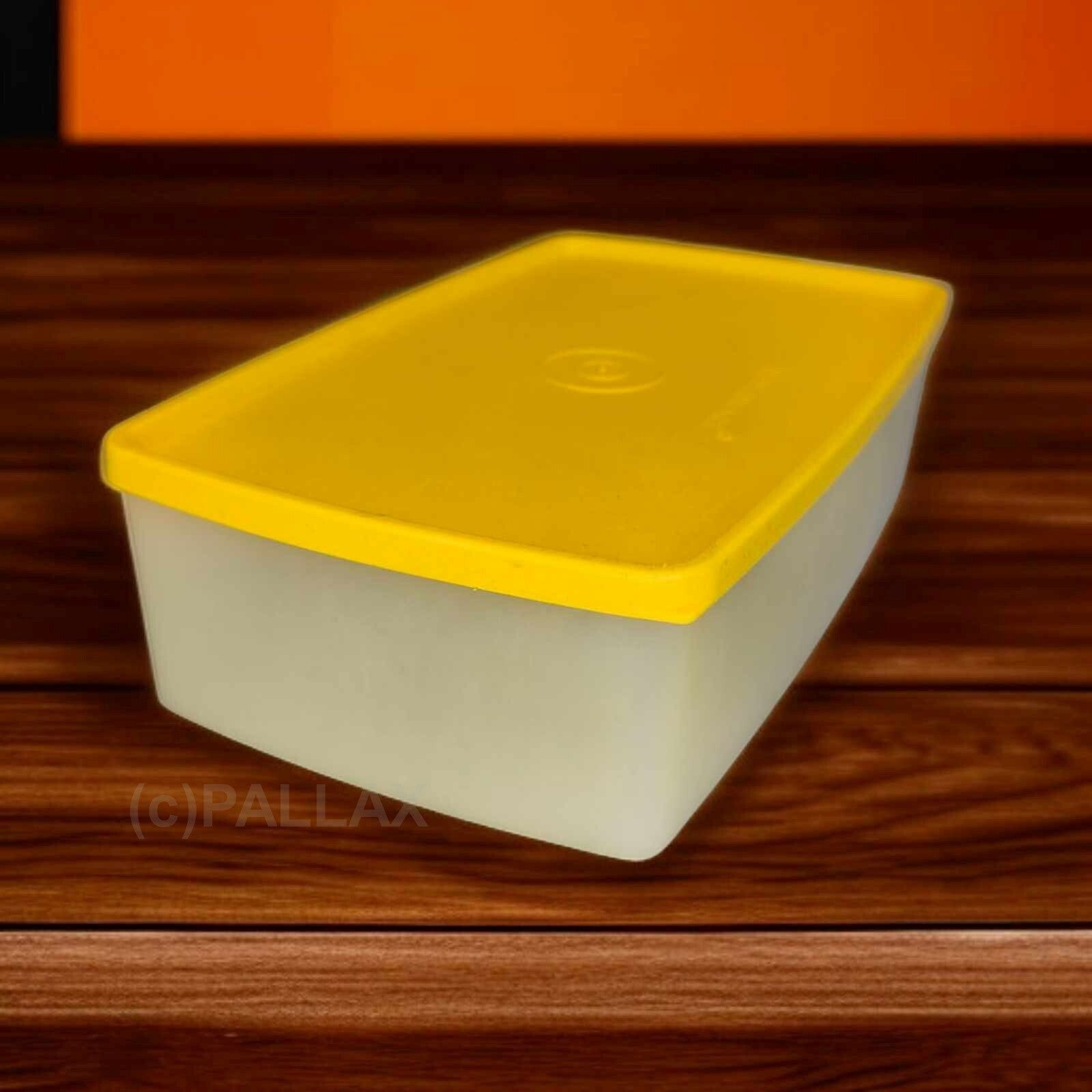 TUPPERWARE G17 KÜHLES LOTTCHEN 1,5 L GELB GEFRIERBEHÄLTER