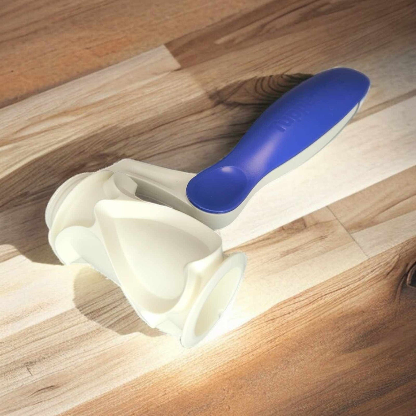 TUPPERWARE P24 COMBI-PLUS TEIGFIX HERZ-FIX TEIGROLLE MIT HERZFORM LILA WEISS