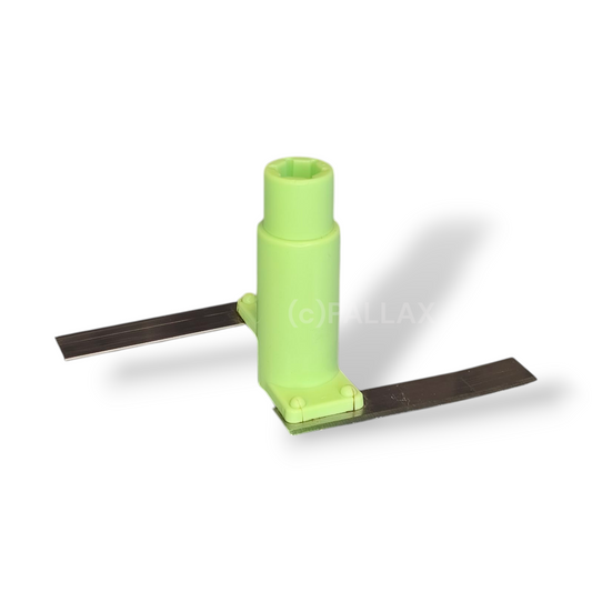 TUPPERWARE ERSATZTEIL SCHNEID-EINSATZ MESSER GRÜN FÜR D98 D115 QUICK-CHEF