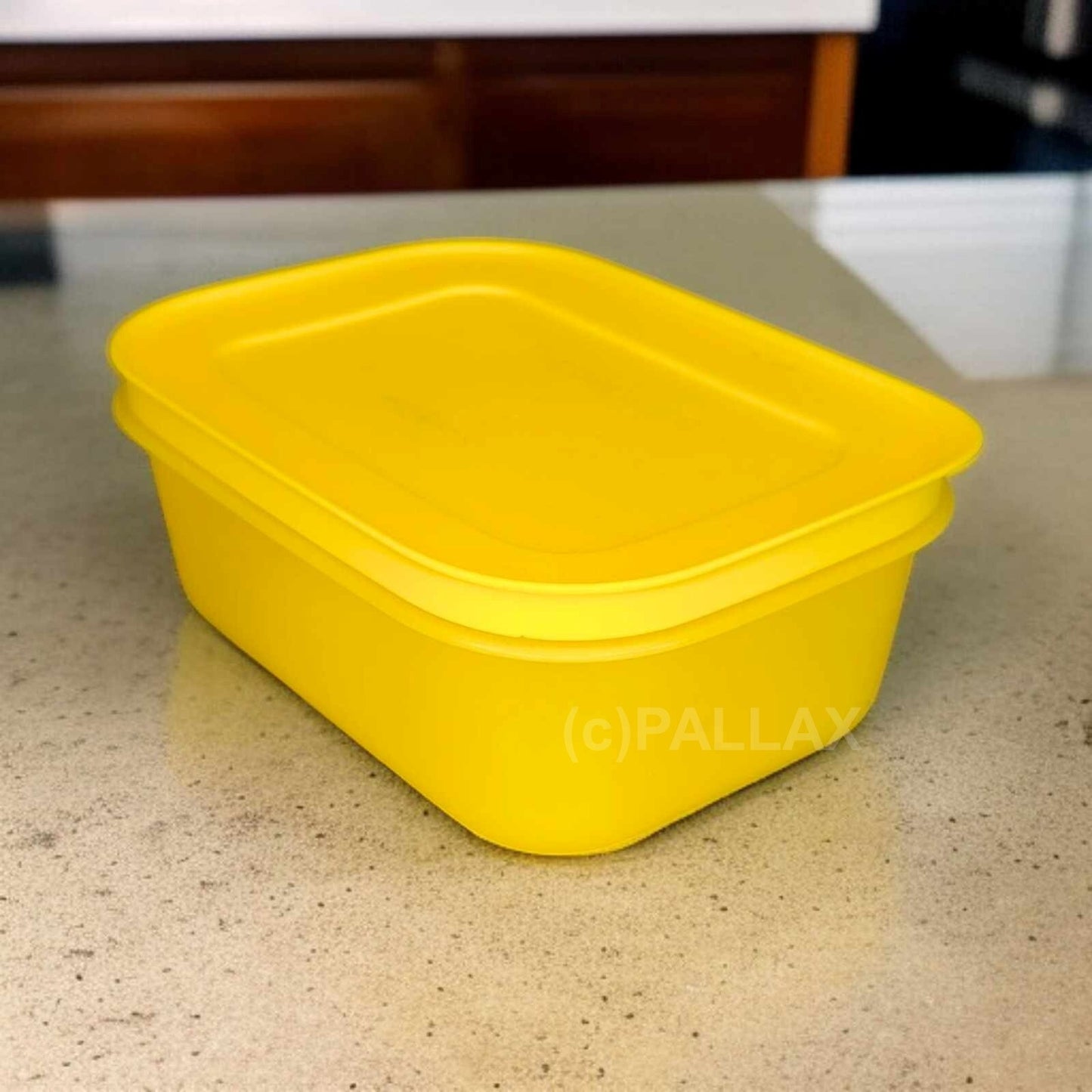 TUPPERWARE G34 EIS-KRISTALL 450 ML GELB GEFRIERBEHÄLTER