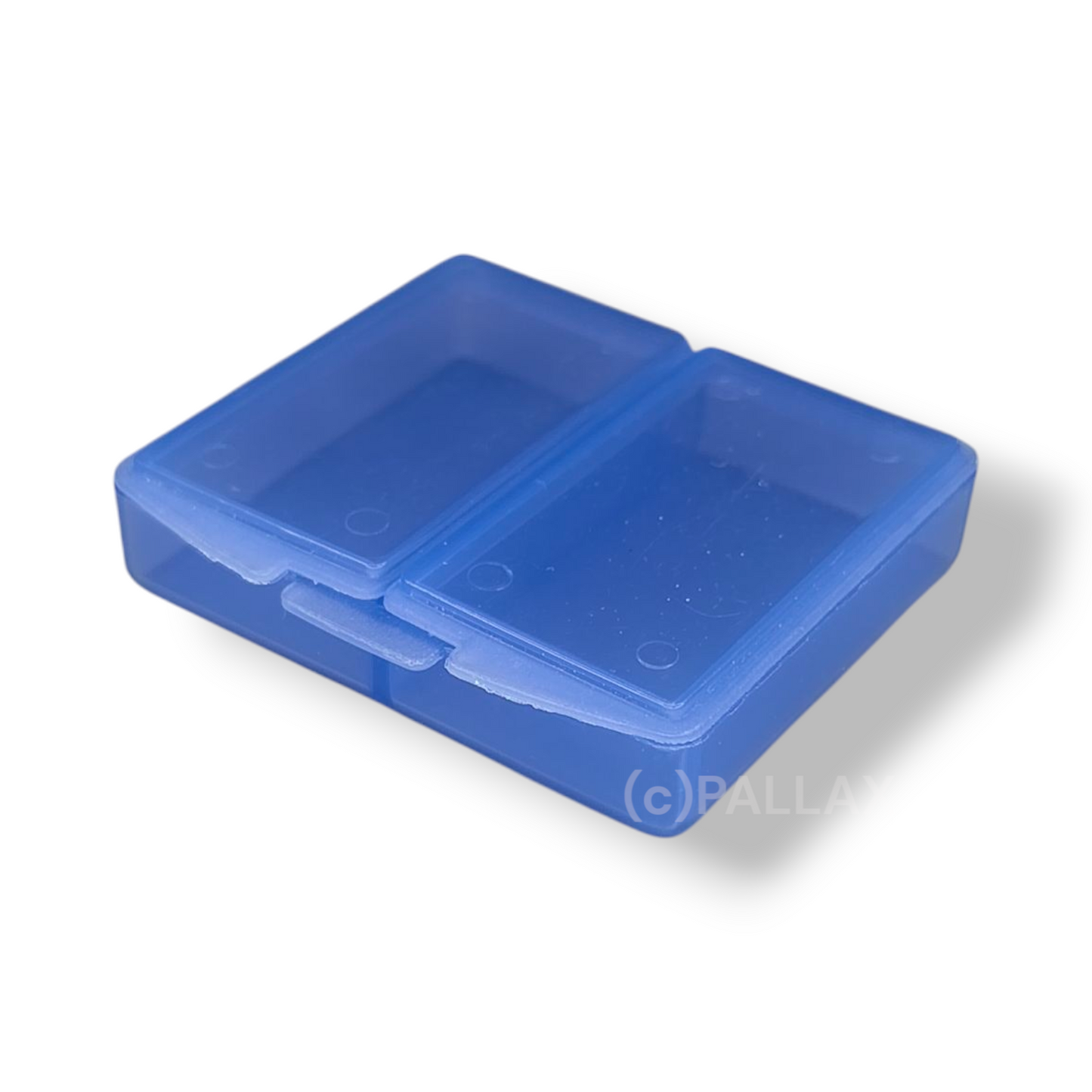 TUPPERWARE Y34 POSTILLION BLAU BRIEFMARKEN-BOX