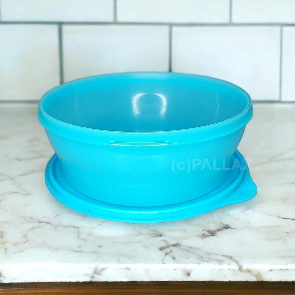 TUPPERWARE FRISCHE-BUNGEE 1,4 L HELLBLAU SCHÜSSEL SONDERMODELL