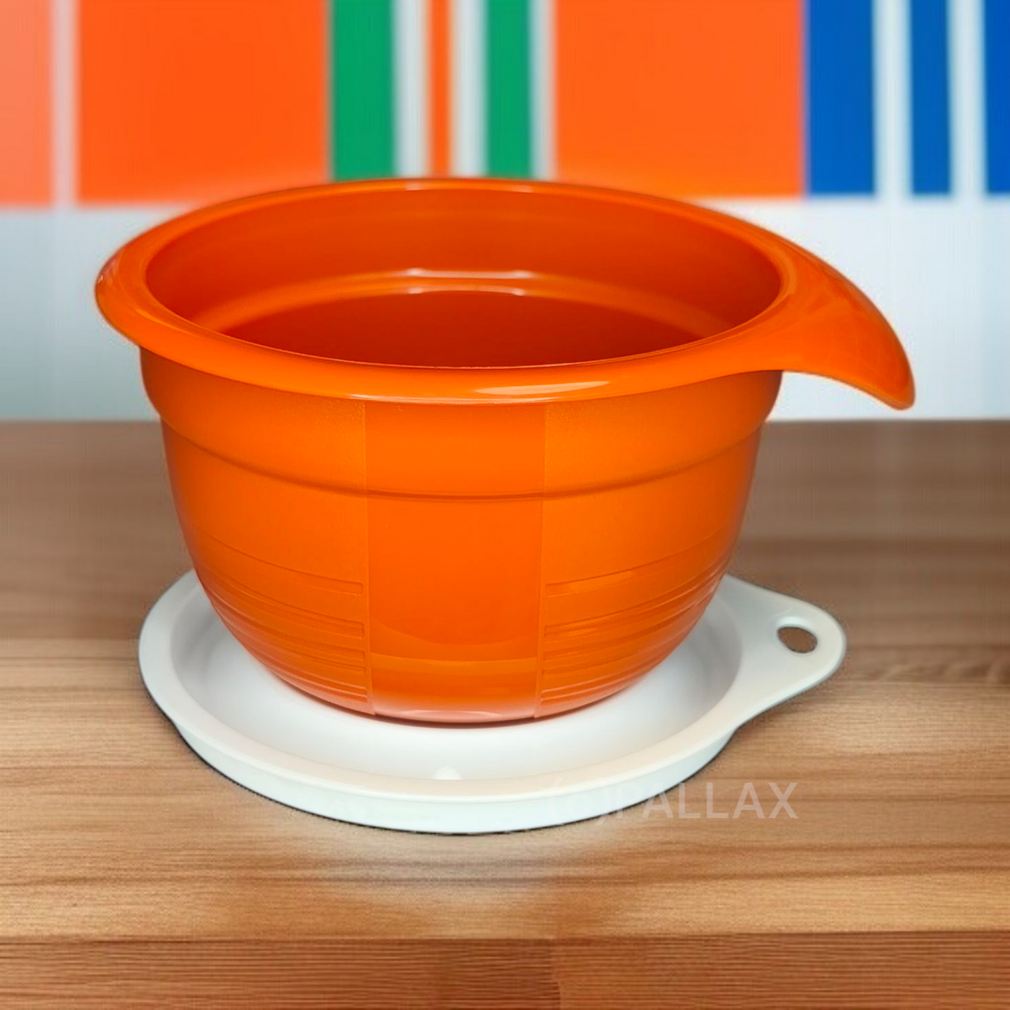 TUPPERWARE P11 COMBI-PLUS KLEINE RÜHRSCHÜSSEL 650 ML RETRO-ORANGE SONDERFARBE