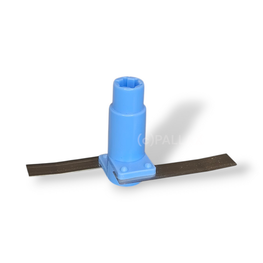 TUPPERWARE ERSATZTEIL MESSER-EINSATZ FÜR D130  QUICK-CHEF 2 BLAU