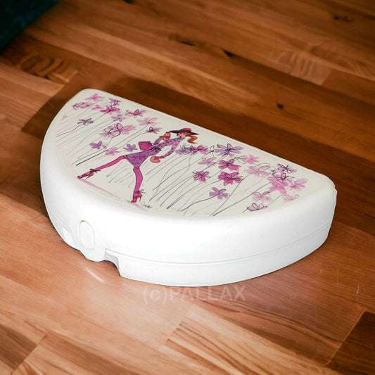 TUPPERWARE VESPER-BOX PINK LADY WEISS BROTDOSE SONDERMODELL