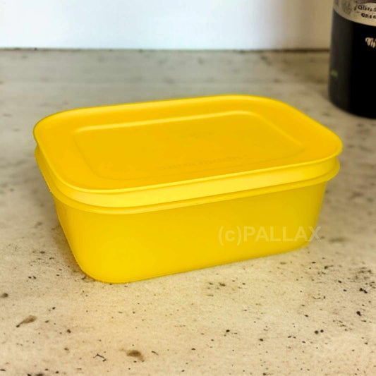 TUPPERWARE G34 EIS-KRISTALL 450 ML GELB GEFRIERBEHÄLTER