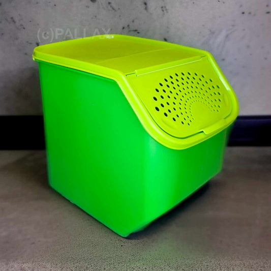TUPPERWARE A169 KARTOFFEL-LAGER 8,3 L GRÜN VORRATSBEHÄLTER