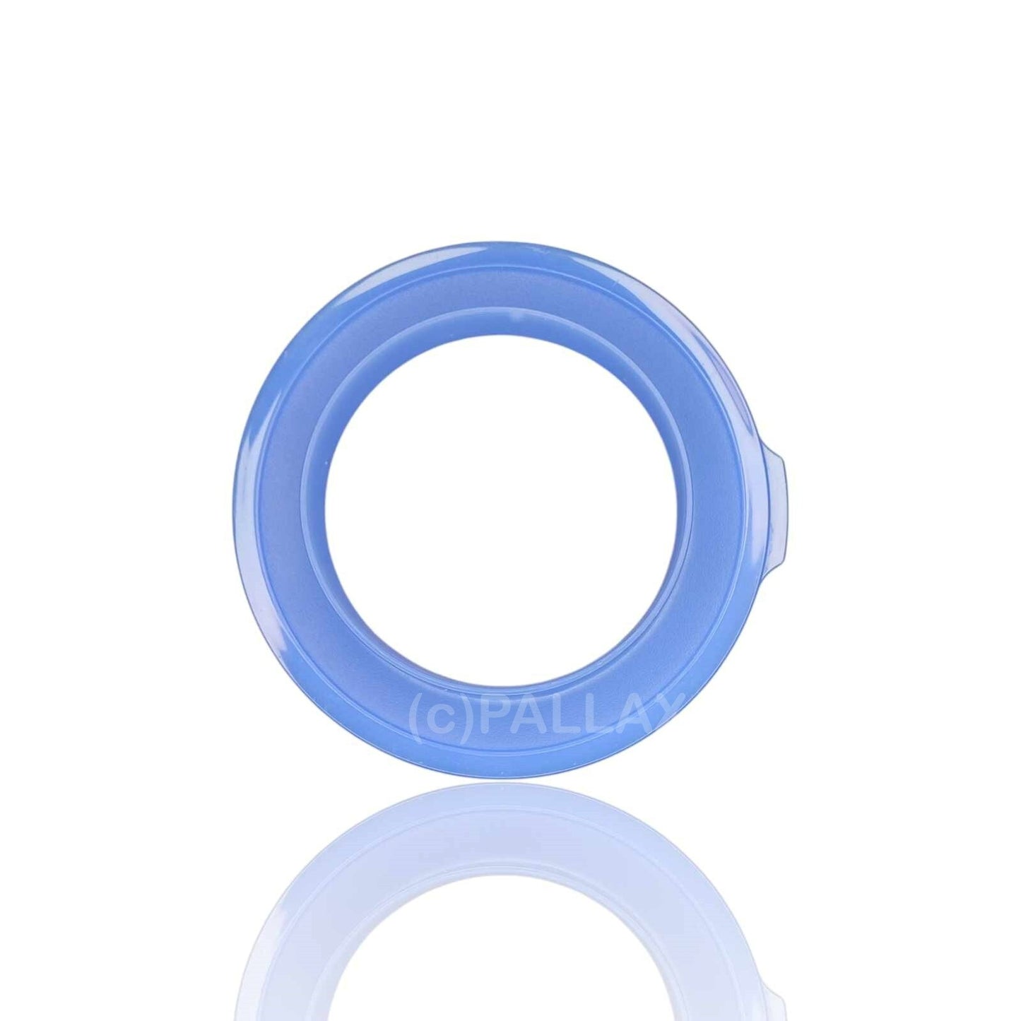 TUPPERWARE ERSATZTEIL CANDY-DECKEL 12,3 CM BLAU TRANSPARENT FÜR D36 MINI-CANDY