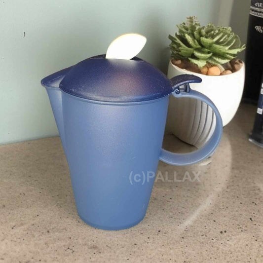 TUPPERWARE C91 MOMENTS SAHNE-FREUND 300 ML VIOLETT MILCHKÄNNCHEN