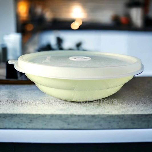 TUPPERWARE  VINTAGE SERVIERSCHALE 350 ML PASTELL-GELB