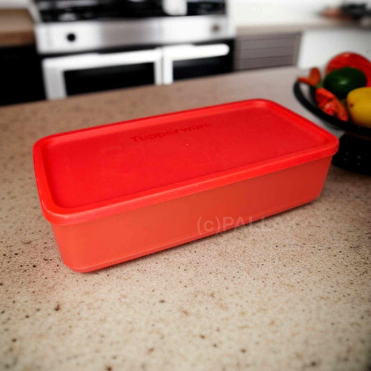 TUPPERWARE CUBIX 1,4 L ROT SONDERMODELL VORRATSDOSE