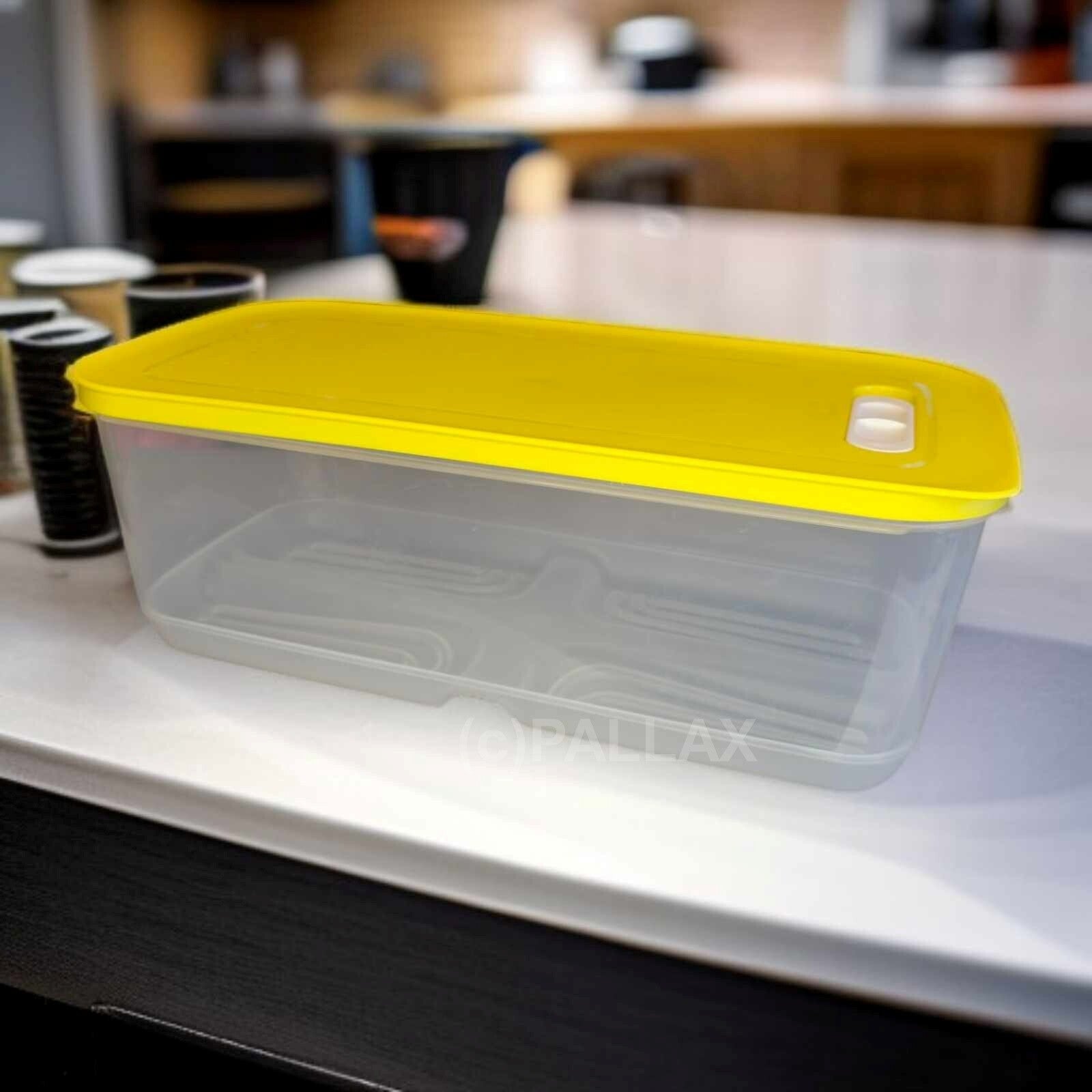 TUPPERWARE KLIMA-OASE 6,1 L GELB SONDERGRÖSSE OBST GEMÜSE KLIMA-BEHÄLTER