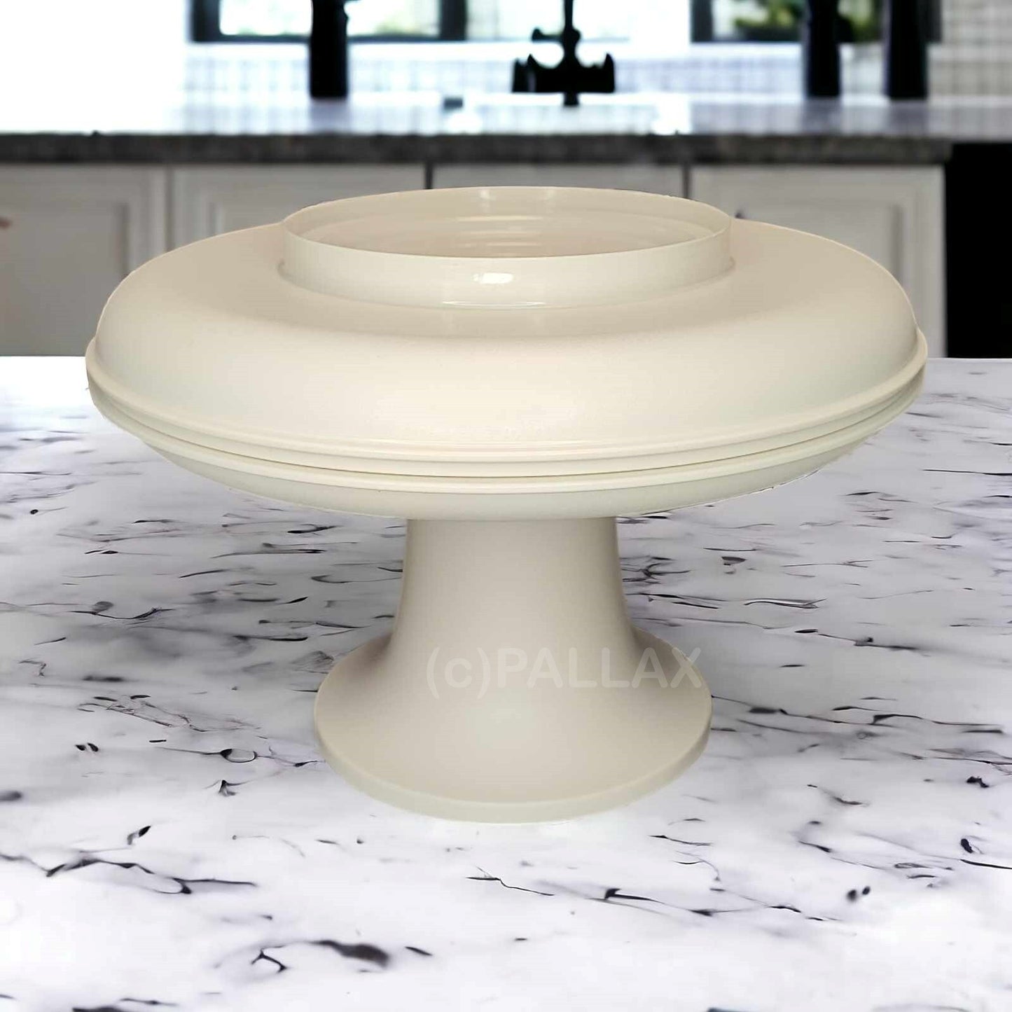 TUPPERWARE C48 NOBLESSE WEISS GROSSER SERVIER-PILZ ETAGERIÈ