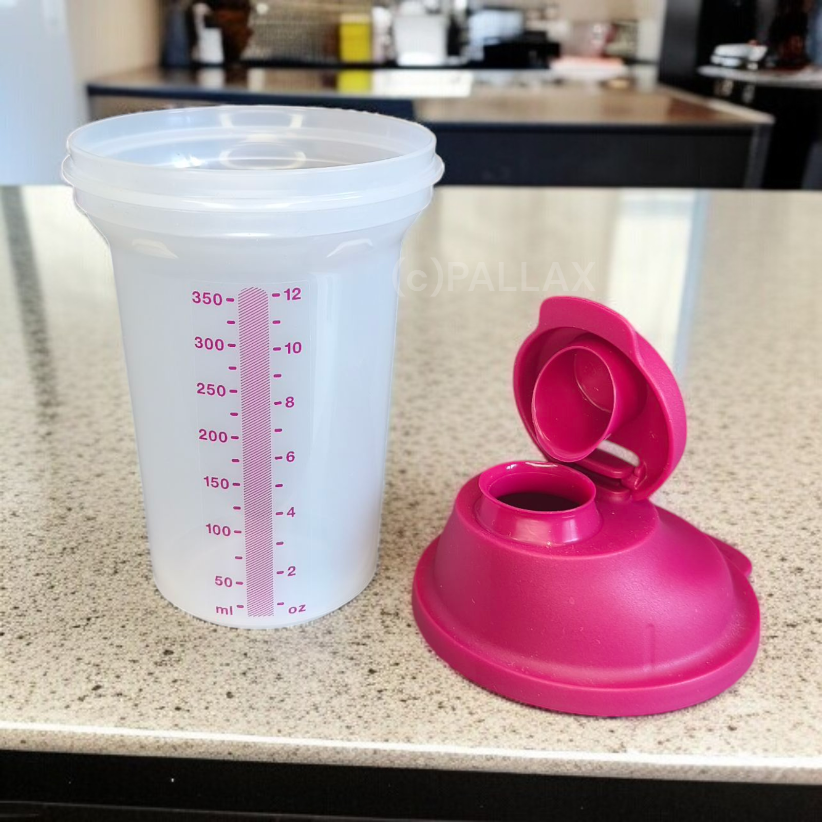 TUPPERWARE D214 SHAKE-IT 350 ML LILA SCHÜTTELBECHER MIXER SHAKER