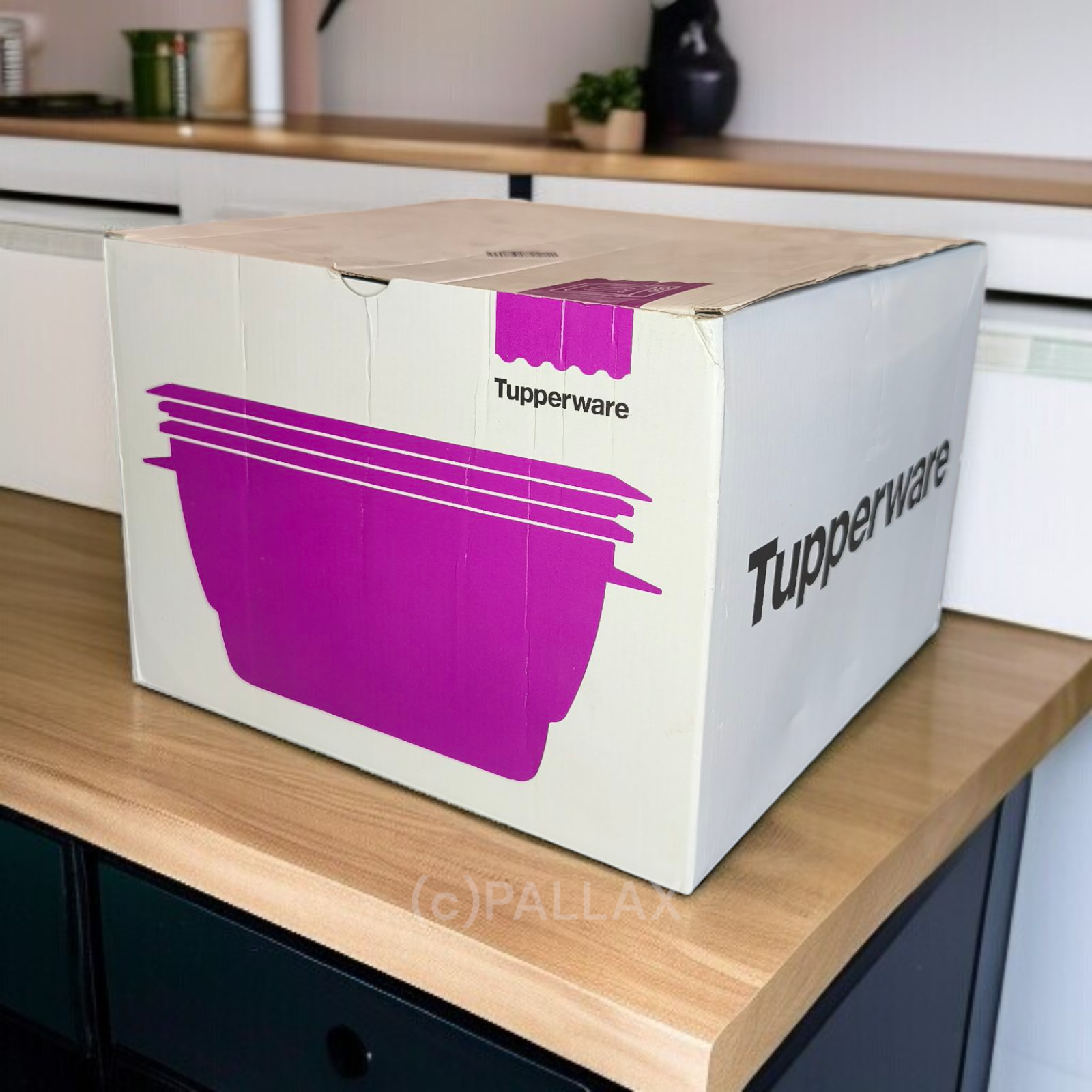 TUPPERWARE I105 MICRO-COMBI-GPURMET 3,0 L DUNKELBLAU MULTI-TALENT FÜR MIKROWELLE