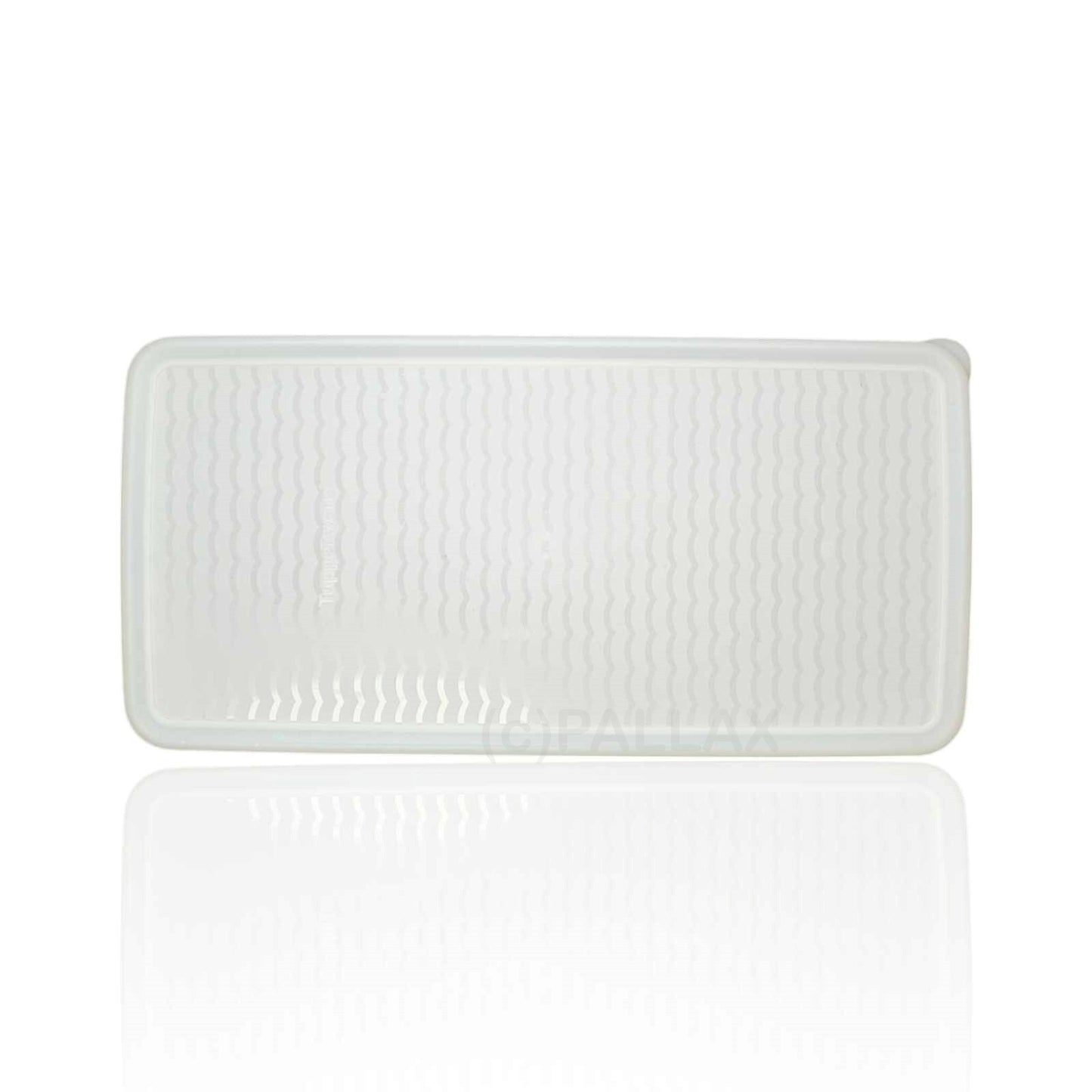 TUPPERWARE ERSATZTEIL PRIMA-KLIMA-DECKEL WEISS TRANSPARENT 30,5 x 15,2 CM  A113
