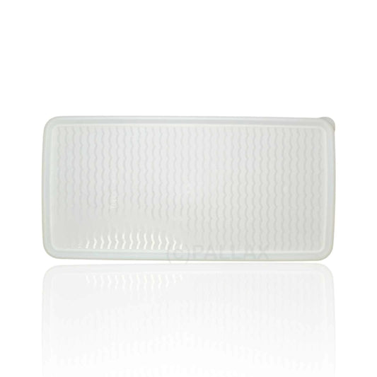 TUPPERWARE ERSATZTEIL PRIMA-KLIMA-DECKEL WEISS TRANSPARENT 30,5 x 15,2 CM  A113