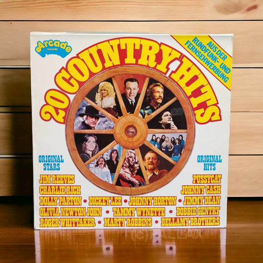 LP 12"  20 COUNTRY HITS ADE G 23 / ARCADE 1976