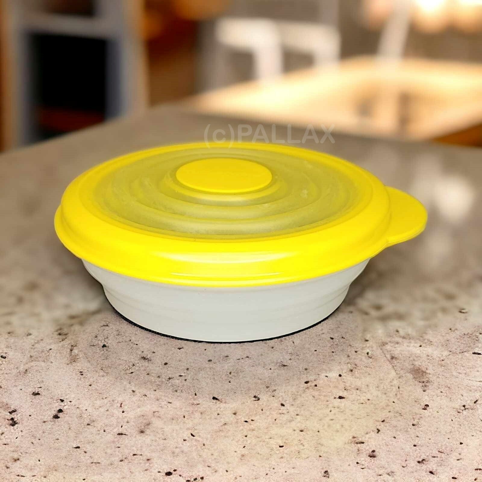 TUPPERWARE B34 BUNGEE 240 ML GELB WEISS VORRATSDOSE