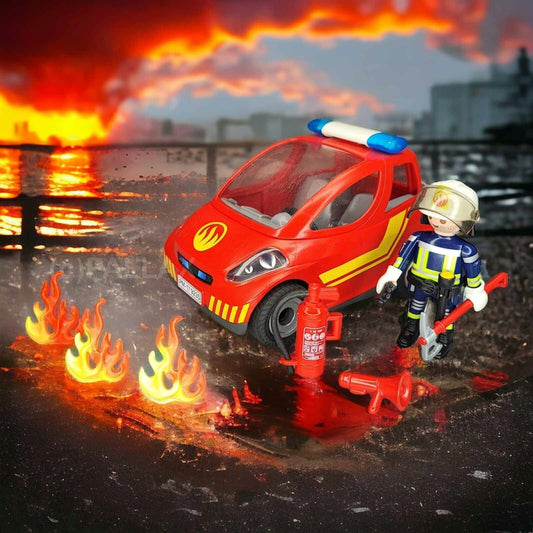 PLAYMOBIL 9235 FEUERWEHR EINSATZFAHRZEUG / 2017