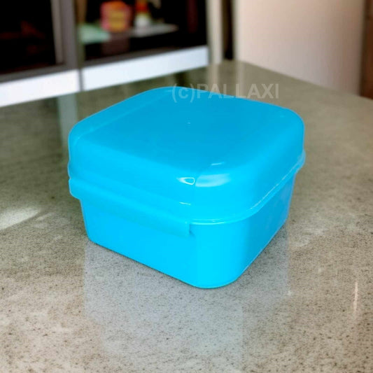 TUPPERWARE A166 MINI-BELLEVUE 450 ML HELLBLAU BEHÄLTER VORRATSDOSE