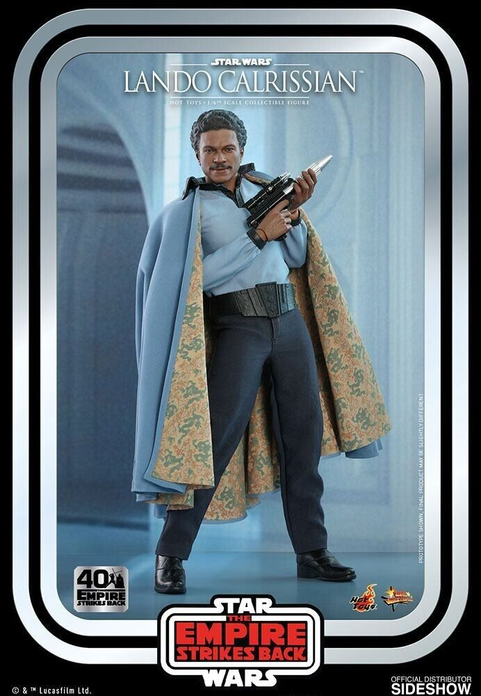 HOT TOYS STAR WARS LANDO CALRISSIAN 40th ANNIVERSARY ESB 1/6  TMS588