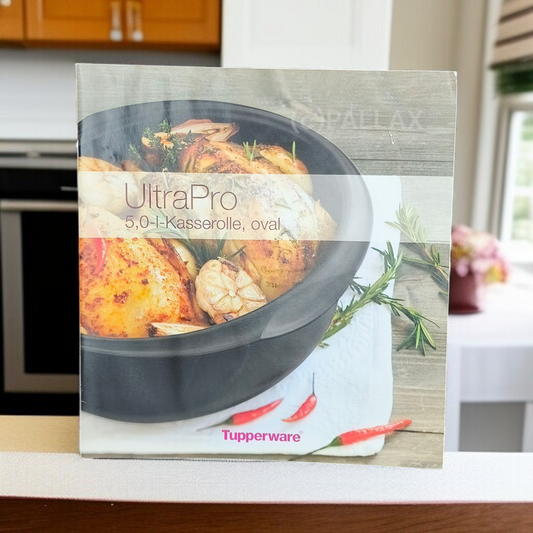 TUPPERWARE REZEPTHEFT  ULTRA-PRO KASSEROLLE 5,0 L