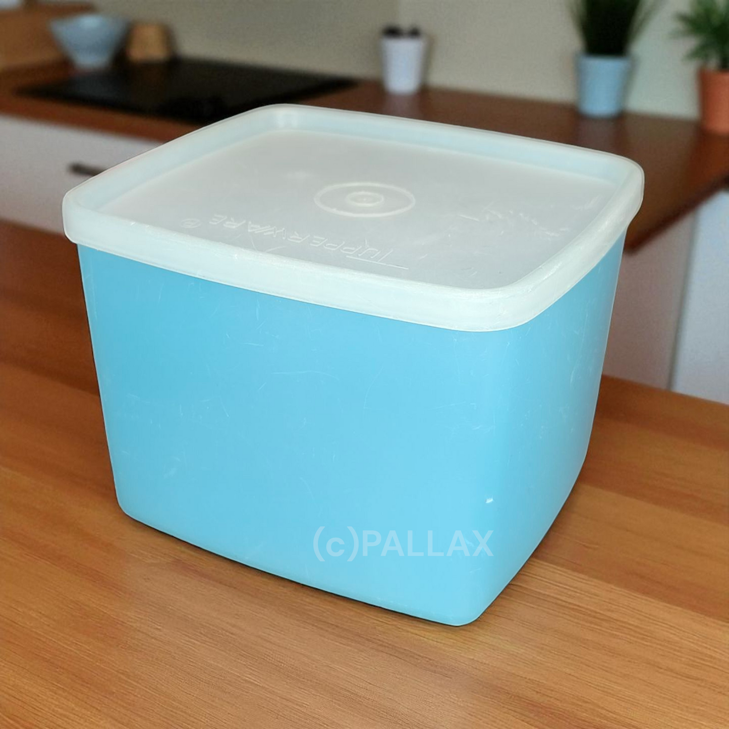 TUPPERWARE G14 GEFRIERBEHÄLTER 800 ML HELLBLAU VINTAGE