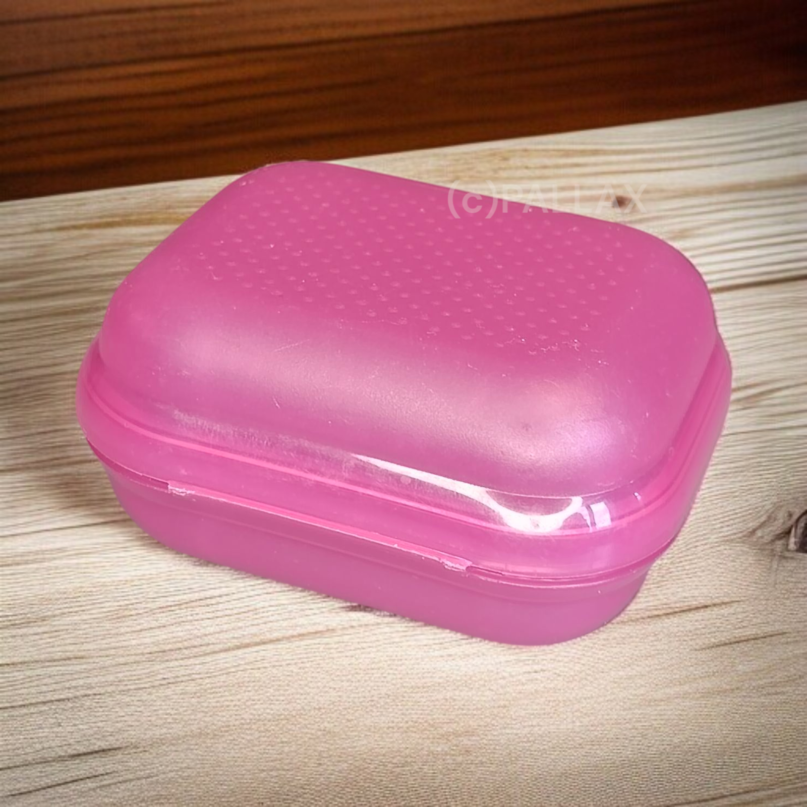 TUPPERWARE A27 MINI-TWIN ROSA  BROTDOSE VESPERBOX