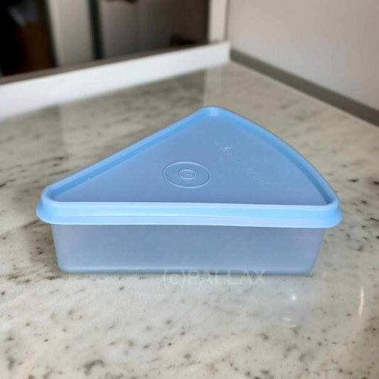 TUPPERWARE KÄSE-ECKE HELLBLAU VORRATSDOSE SONDERMODELL