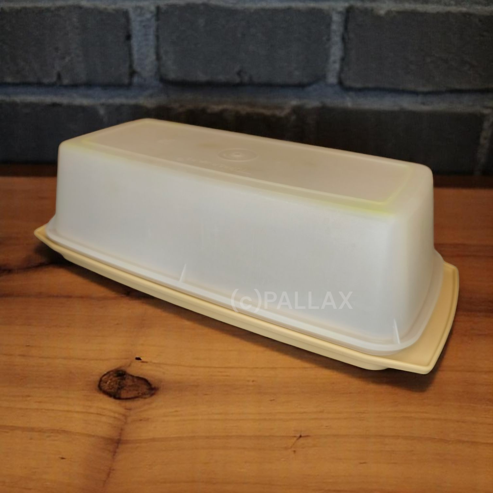 TUPPERWARE VINTAGE KLEINE SERVIER-LADY BEIGE