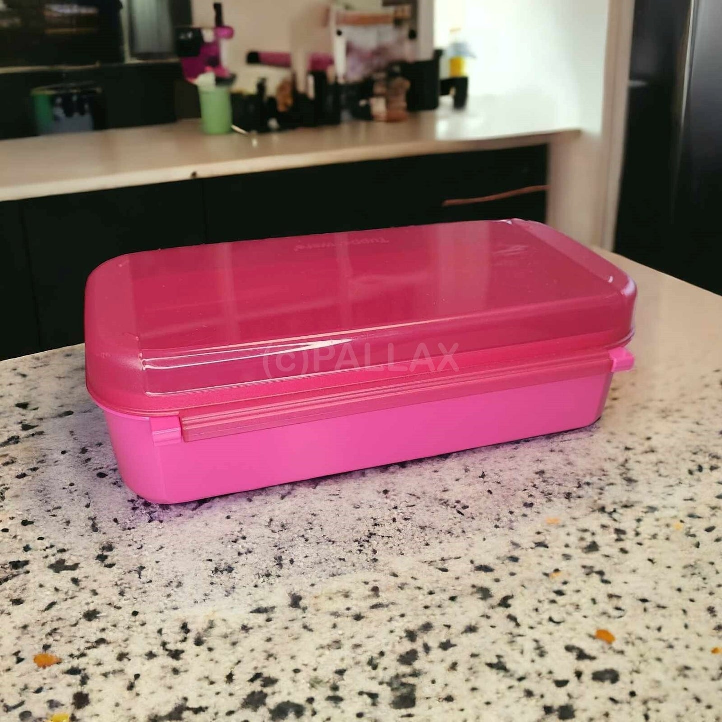 TUPPERWARE A189 BELLEVUE 980 ML PINK ROSA VORRATSBEHÄLTER