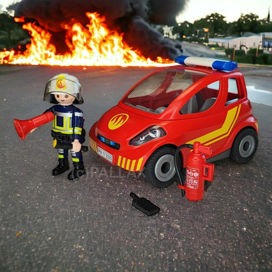 PLAYMOBIL 9235 FEUERWEHR-EINSATZFAHRZEUG / 2017