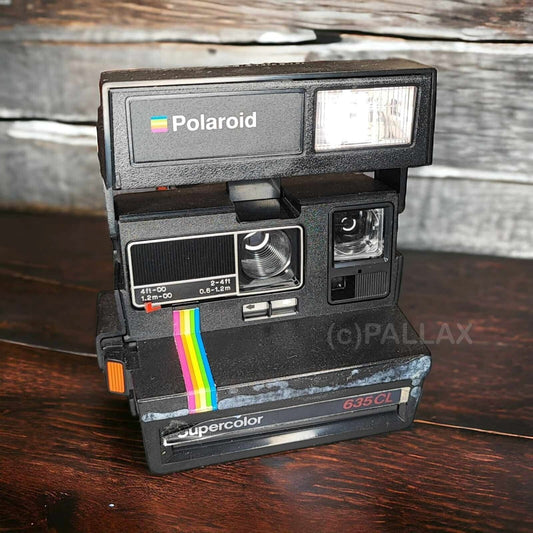 POLAROID SUPERCOLOR 635 CL SOFORTBILD-KAMERA VINTAGE 1981