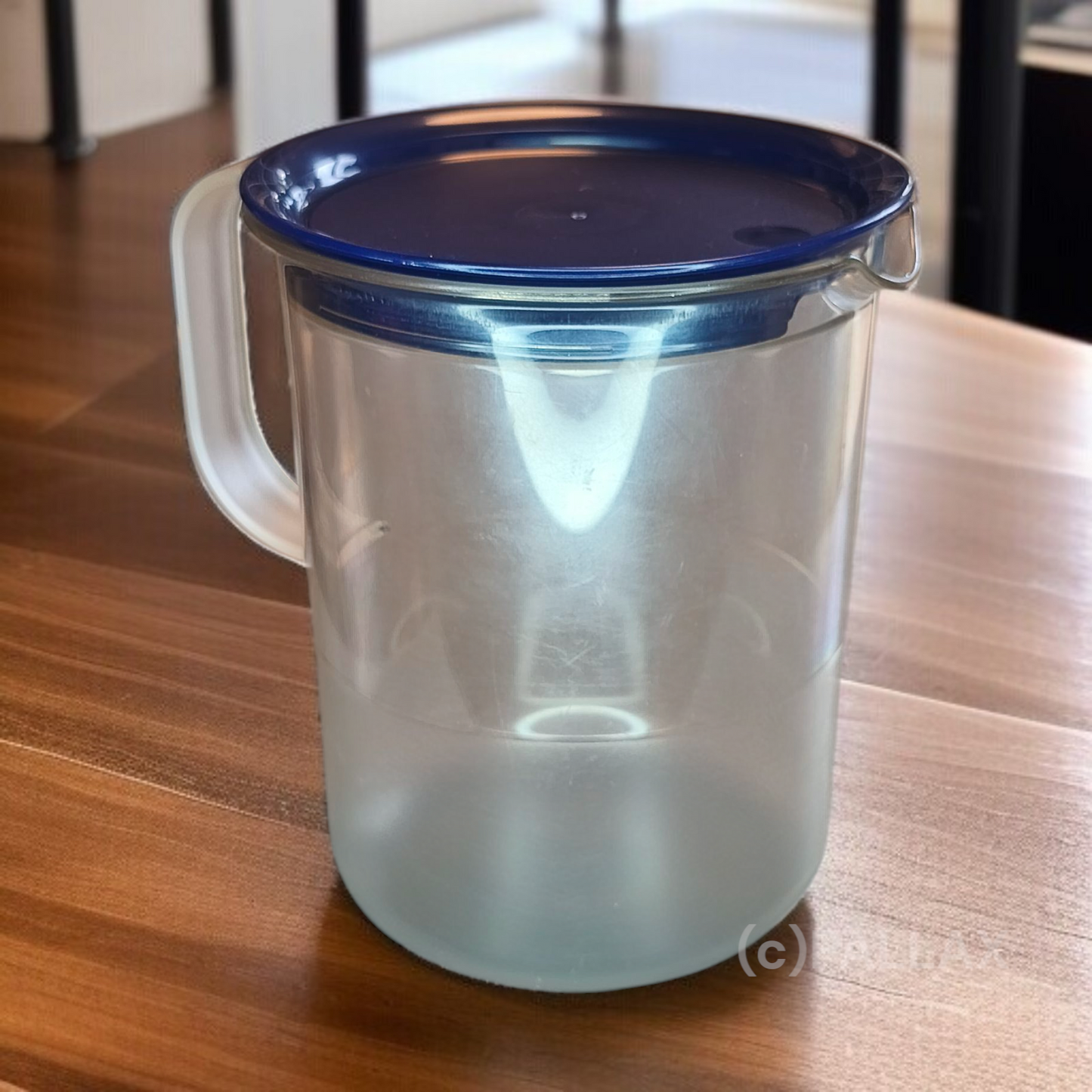 TUPPERWARE C20 CRISTALLO 1,2 L INDIGO SAFTKANNE
