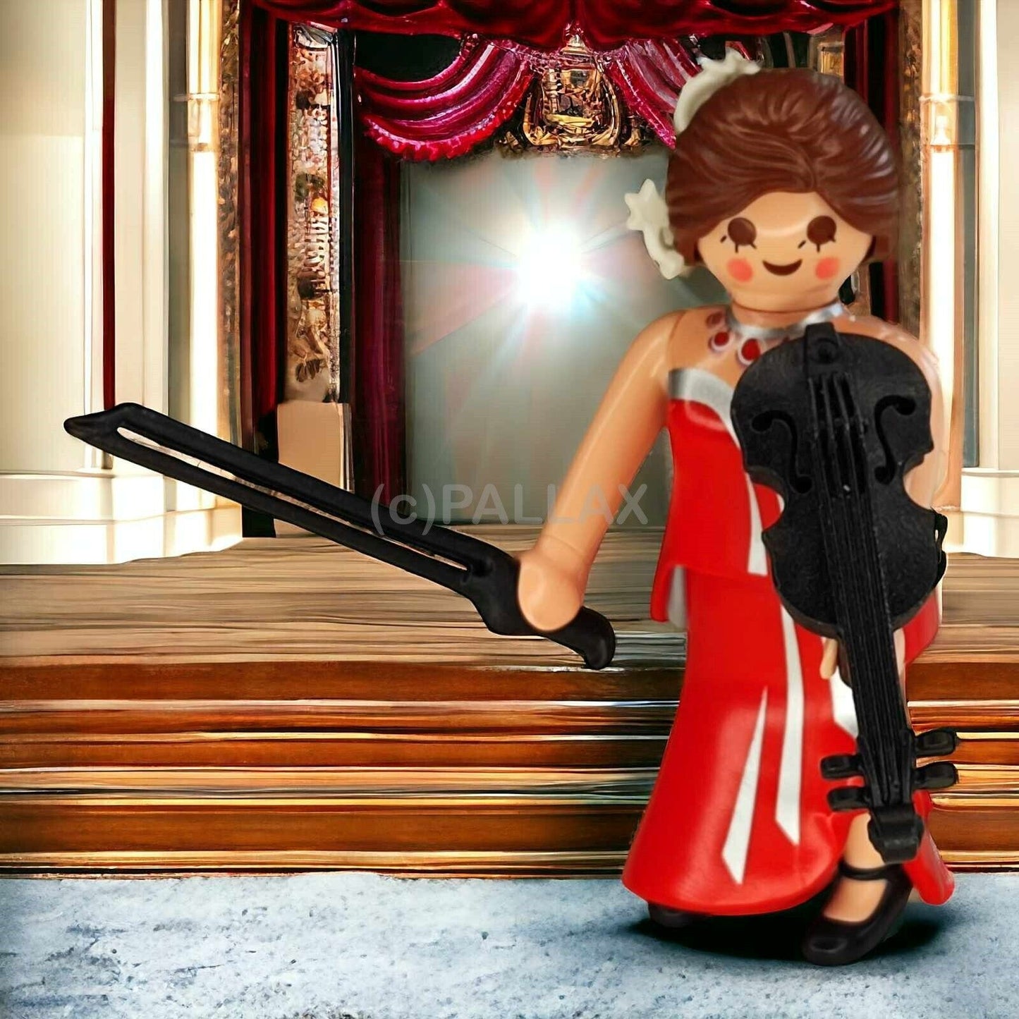 PLAYMOBIL 5461 FIGUREN SERIE 5 GEIGENSPIELERIN VIOLISTIN / 2013
