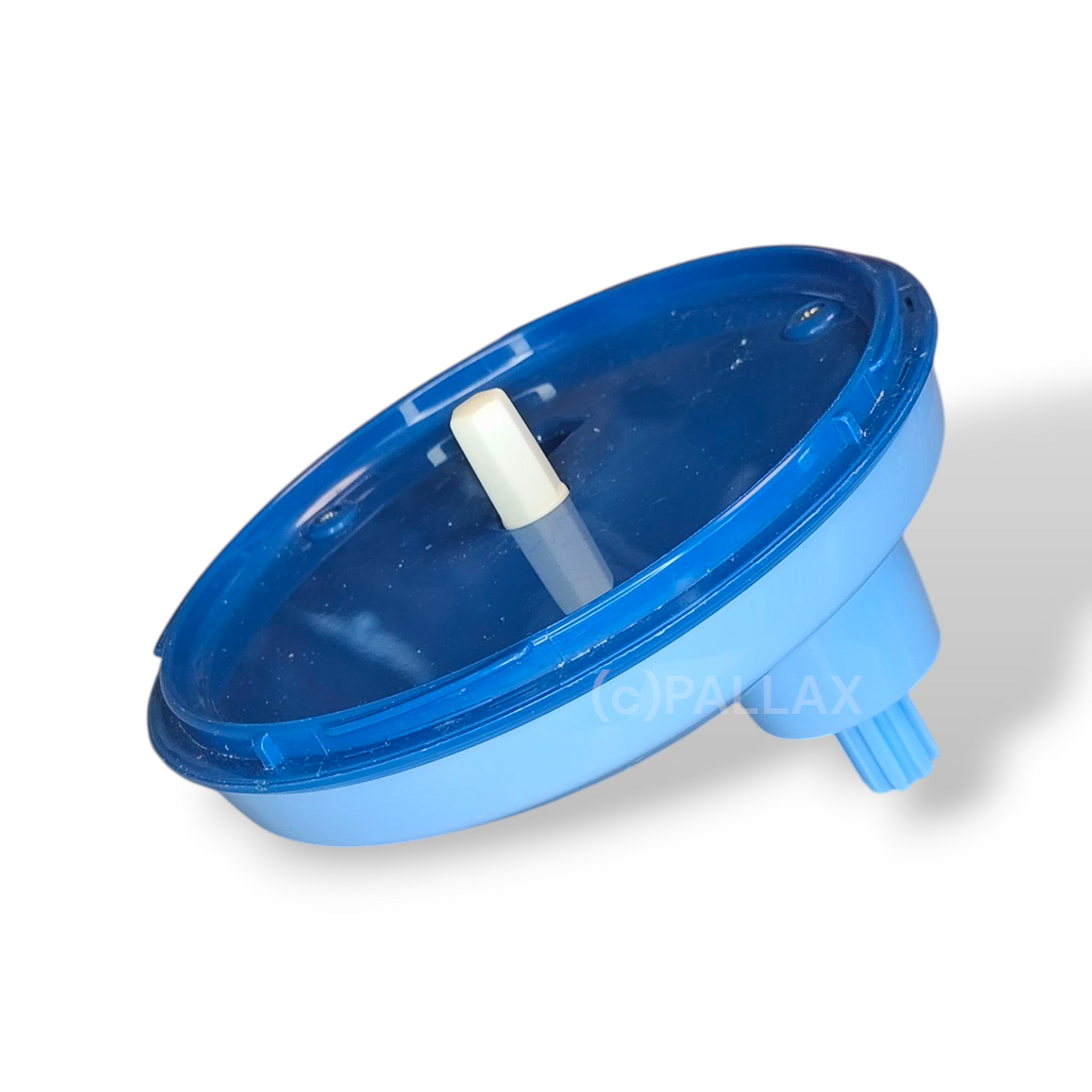 TUPPERWARE ERSATZTEIL FUNKTIONS-DECKEL FÜR D98 D115 QUICK-CHEF BLAU