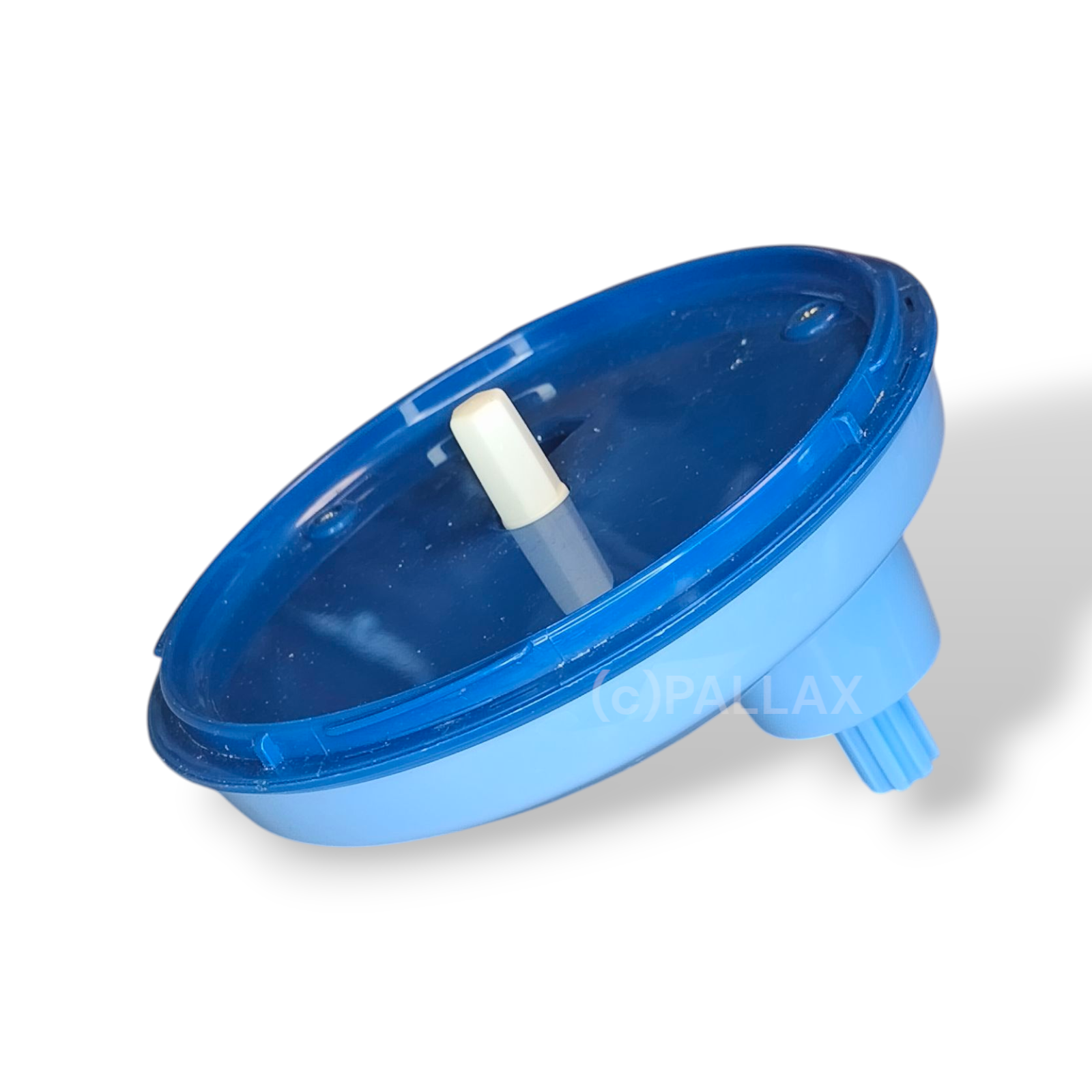 TUPPERWARE ERSATZTEIL FUNKTIONS-DECKEL FÜR D98 D115 QUICK-CHEF BLAU