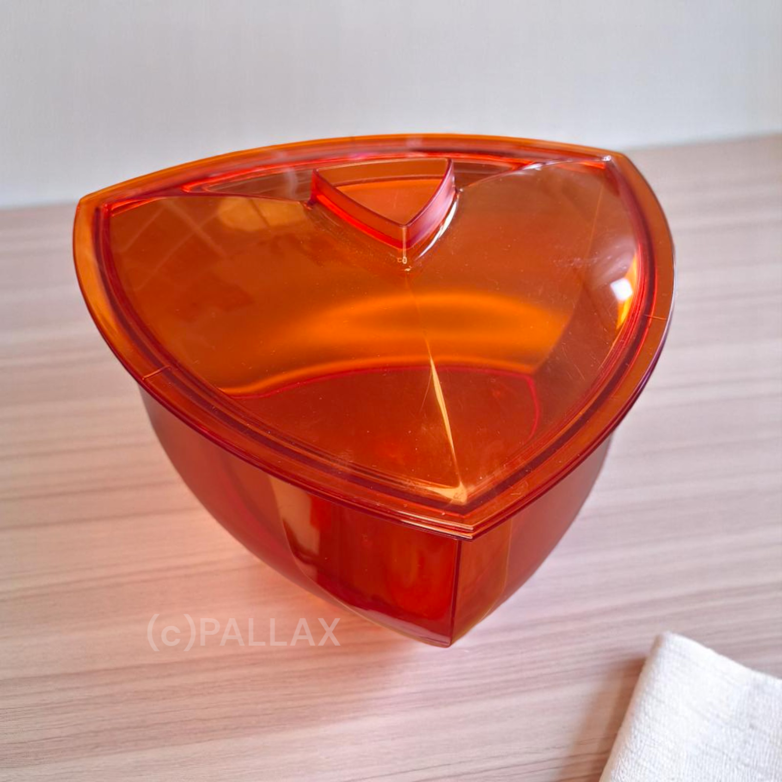 TUPPERWARE ELEGANZIA SINFONIE SCHÜSSEL 2,5 L ORANGE SONDERMODELL