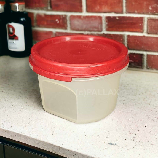 TUPPERWARE A76 EIDGENOSSE RUND 200 ML ROT VORRATSDOSE