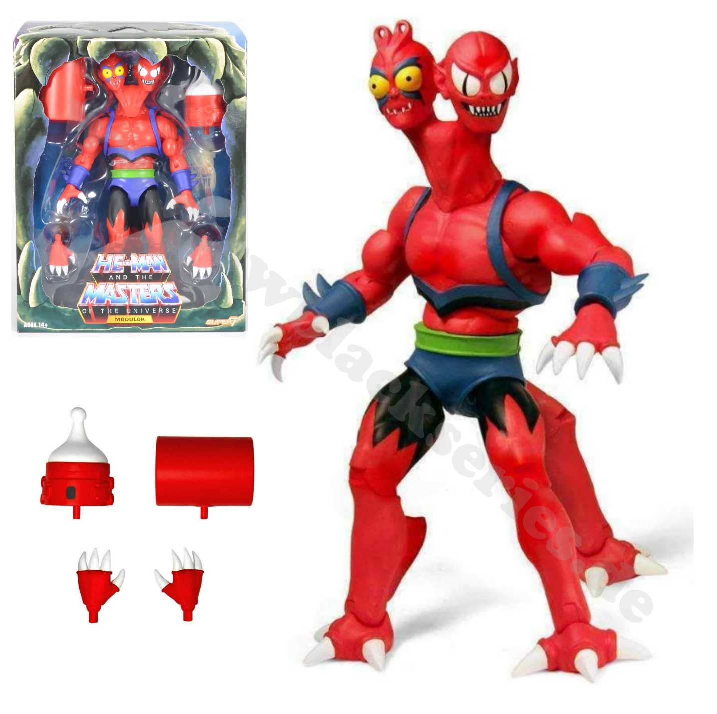 MOTU MASTERS OF THE UNIVERSE CLASSICS CLUB GRAYSKULL MODULOK / SUPER 7