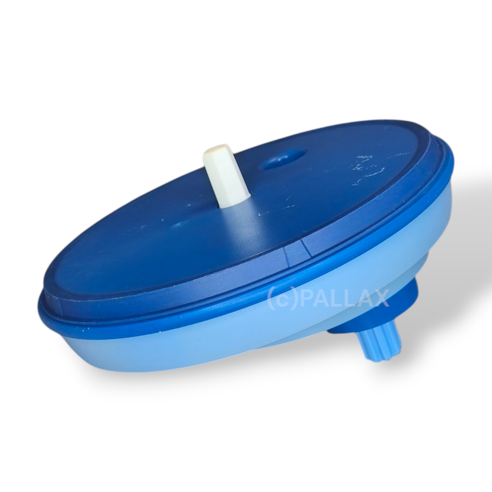 TUPPERWARE ERSATZTEIL FUNKTIONS-DECKEL FÜR D130 D150 QUICK-CHEF 2 UND 3 BLAU