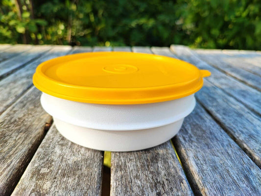TUPPERWARE  B05 STAPEL-QUICK 500 ML SCHALE SCHÜSSEL WEISS GELB