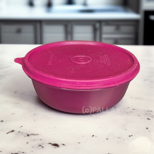 TUPPERWARE B26 GROSSE HITPARADE SCHÜSSEL 600 ML ROSA