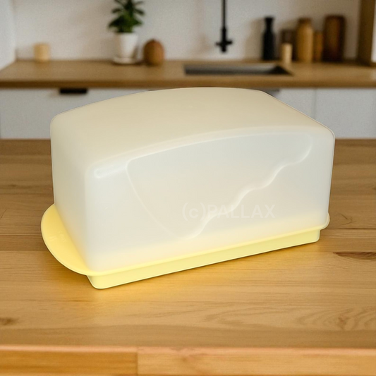 TUPPERWARE J10 JUNGE WELLE BUTTERDOSE GELB