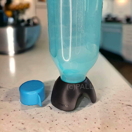 TUPPERWARE ECO EASY ABTROPFER SCHWARZ ABTROPFHILFE FÜR TRINKFLASCHEN